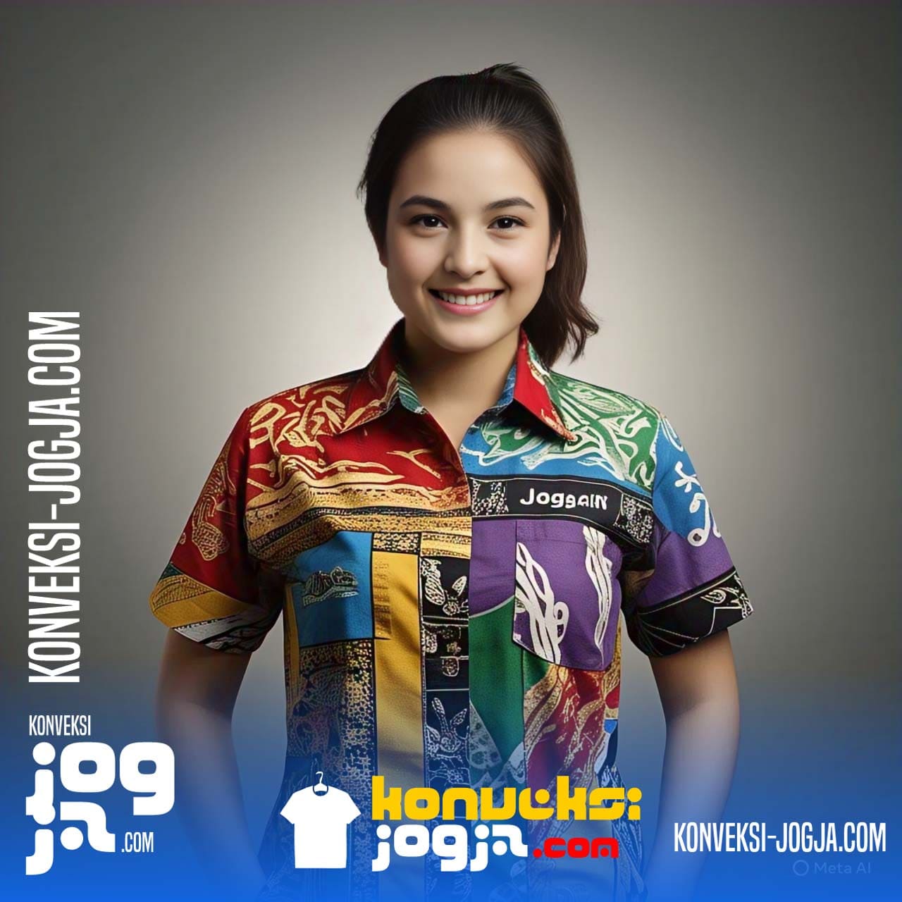 Kemeja Printing Full Color Jogja
